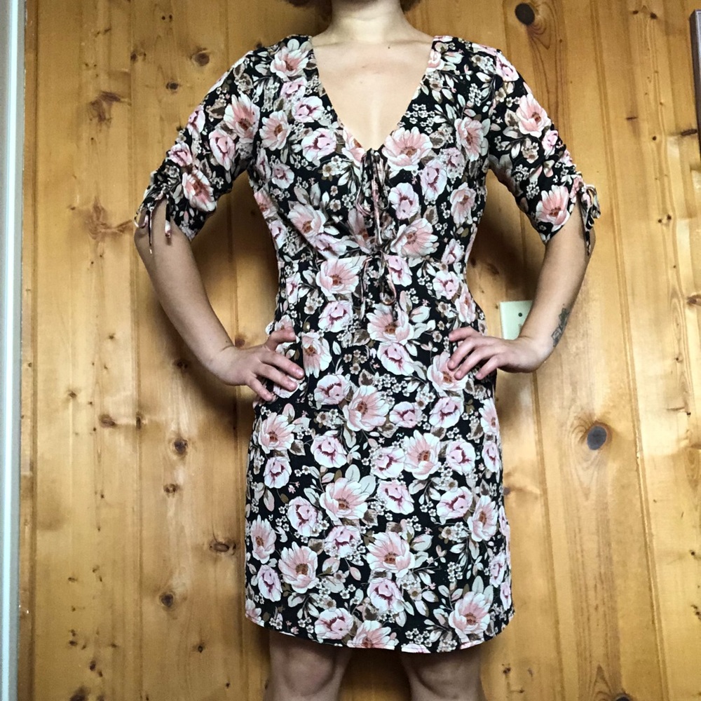 Topshop floral dress